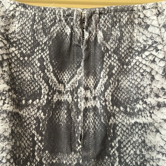 BDG Snake Skin Mini Skirt - Picture 3 of 7